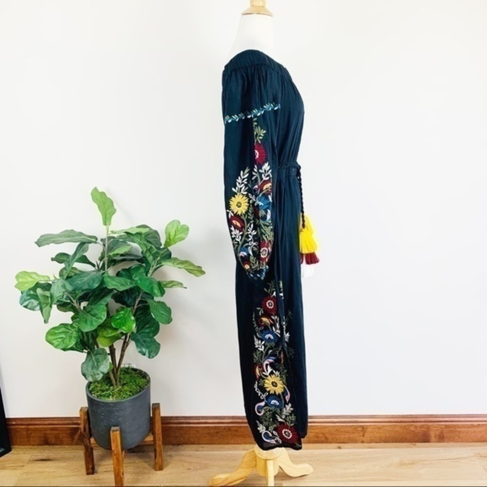 💋Rare Anthropologie Misa embroidery maxi dress size XS - Picture 8 of 12
